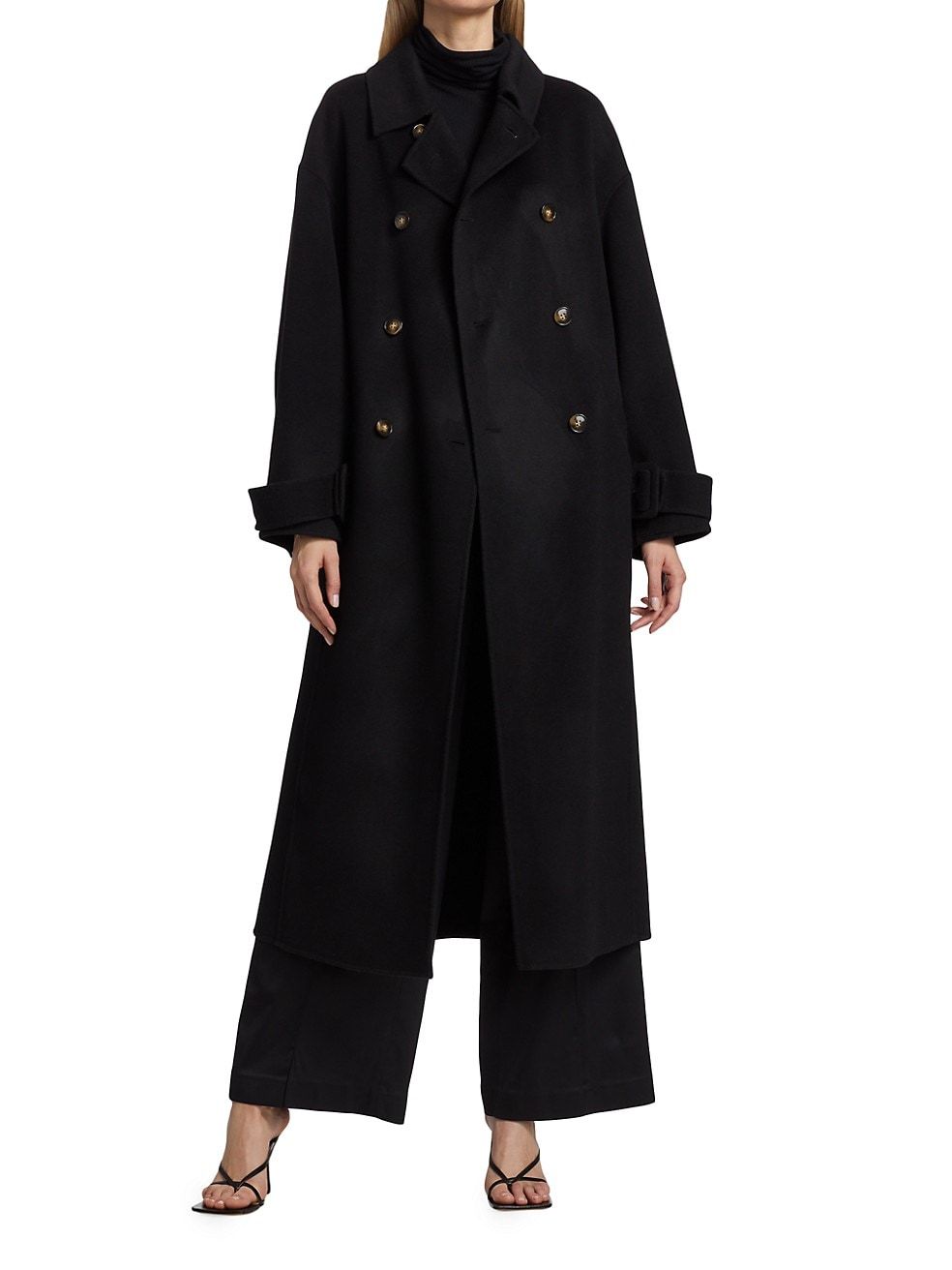 Boras Wool-Cashmere Trench Coat | Saks Fifth Avenue