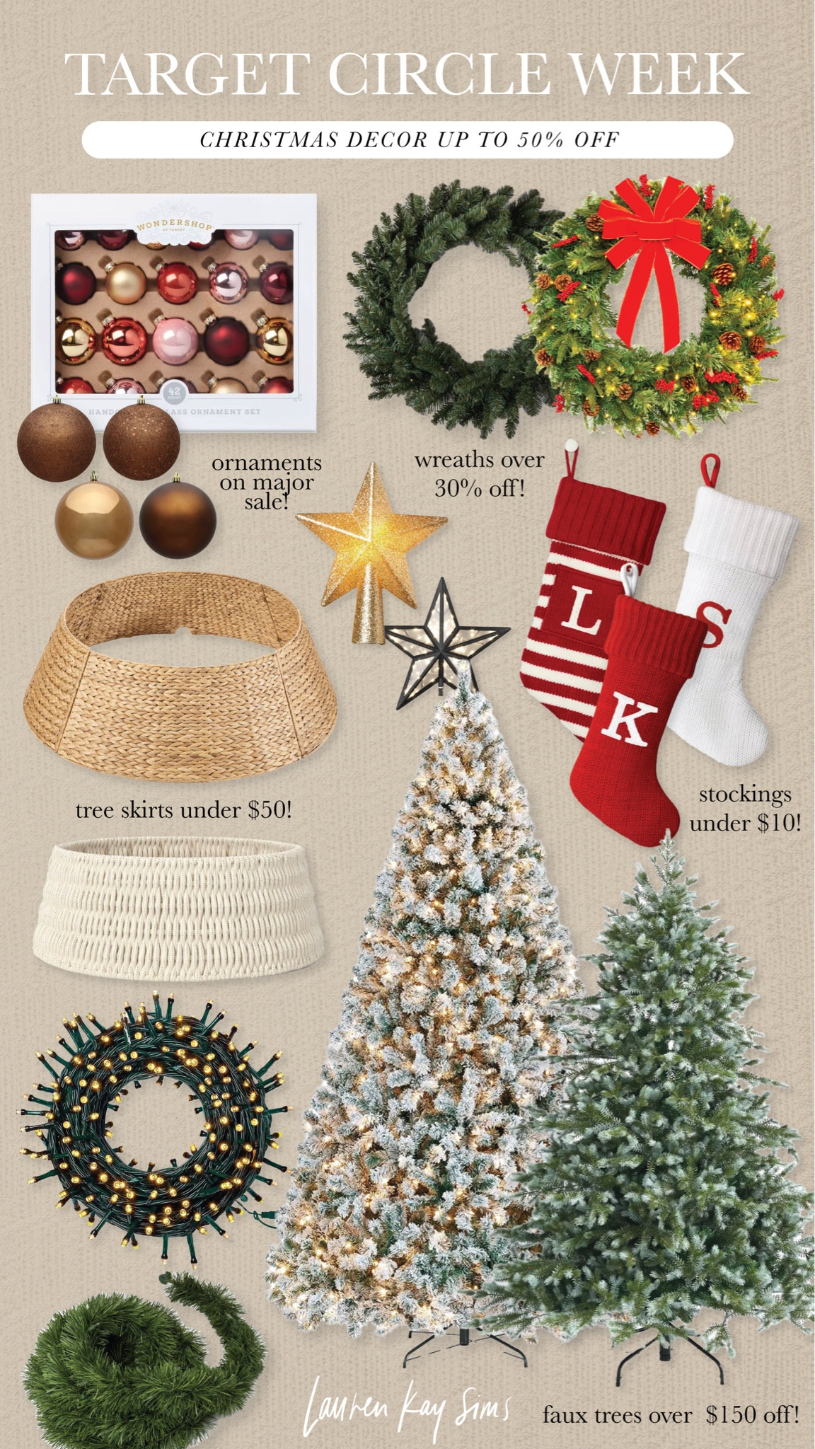 Christmas decor up to 50% off 😍 #targetcircleweek #circleweek 

#LTKFindsUnder50 #LTKFindsUnder100