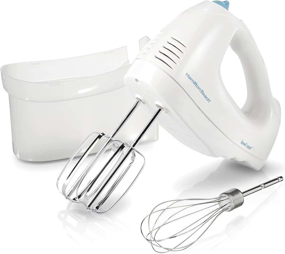 Hamilton Beach 6-Speed Electric Hand Mixer with Whisk, Traditional Beaters, Snap-On Storage Case,... | Amazon (US)