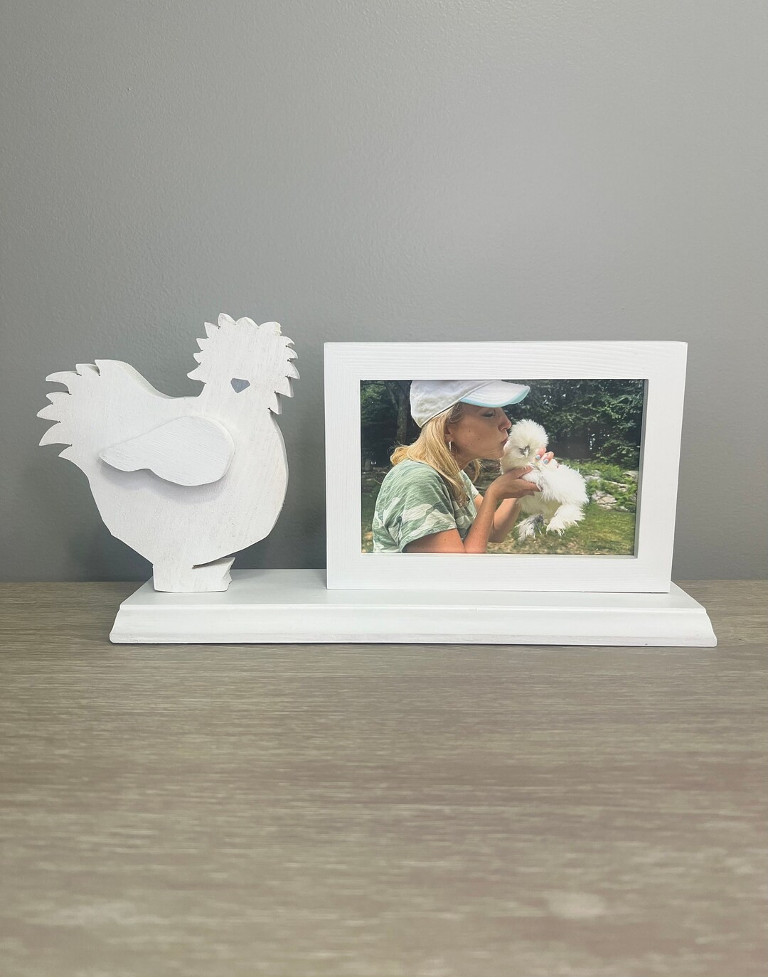 Silkie wooden frame | Wooden crafts | Silkie chicken | Country Farmhouse decor | Chicken decor | ... | Etsy (US)