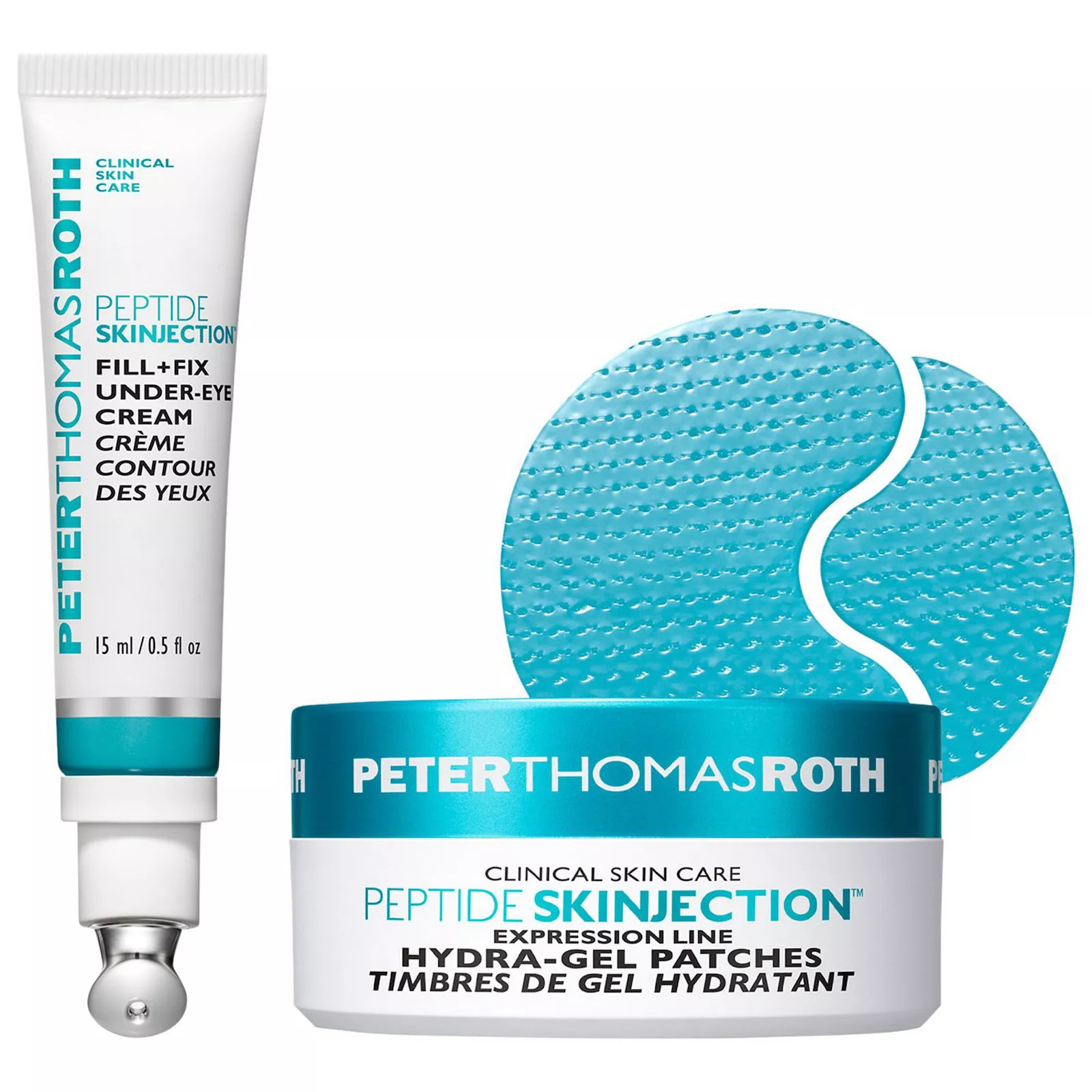 Peter Thomas Roth Full-Size Peptide Skinjection 2-Piece Skincare Set for Dark Circles, None | Kohl's