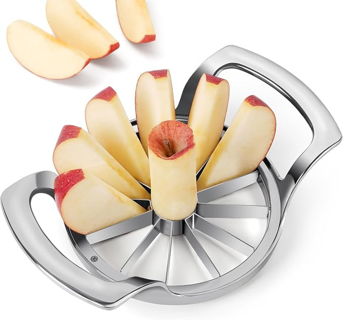SAVORLIVING 4.72 inches Apple Slicer,12-Blade Extra Large Apple Corer, Heavy Duty Stainless Steel... | Amazon (CA)