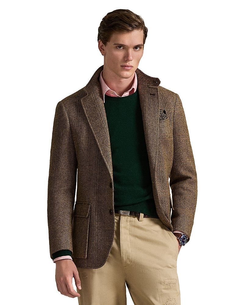 Polo Ralph Lauren Herringbone Wool Tweed Jacket | Bloomingdale's (US)