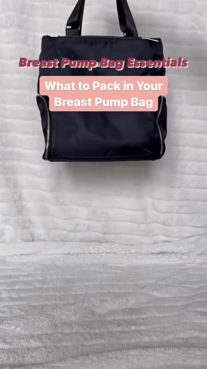 Packing your pump bag