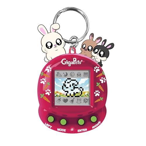 Giga Pets Bit Bunnies Interactive Digital Pet Toy, Upgraded Collector’s Edition Pets for Kids, 90’s Gaming Gift for Boys and Girls | Amazon (US)