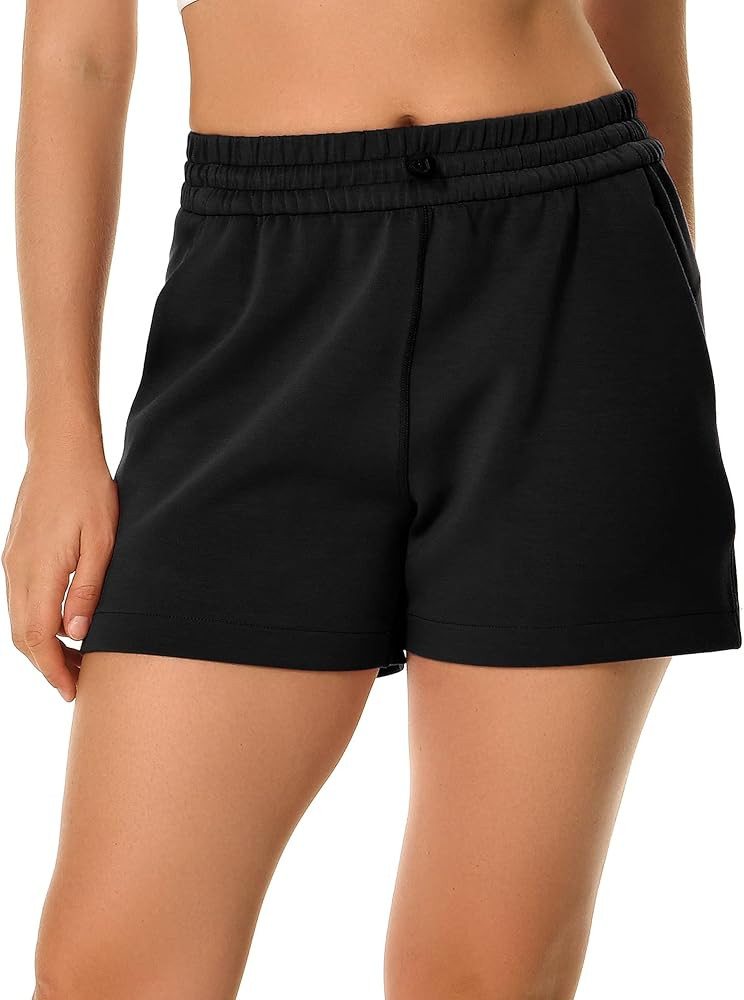Colorfulkoala Women's High Waisted Ultra Soft Athletic Jersey Shorts Casual Summer Lounge Pants w... | Amazon (US)