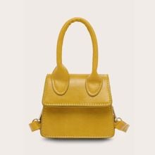 Mini Flap Satchel Bag | SHEIN
