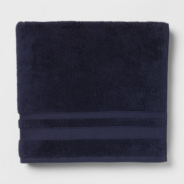Performance Bath Towel Navy Blue - Threshold&#8482; | Target