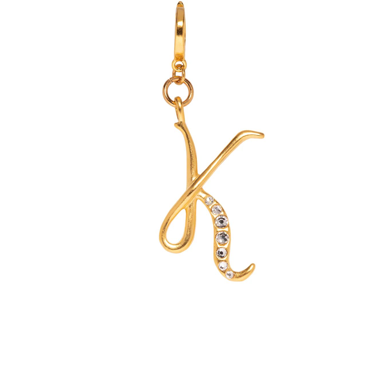 Jade Initial Clip-On Charm | Sequin