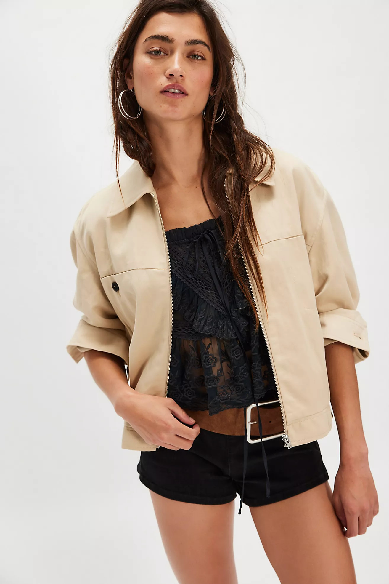 Closed Blouson Jacket | Free People (Global - UK&FR Excluded)