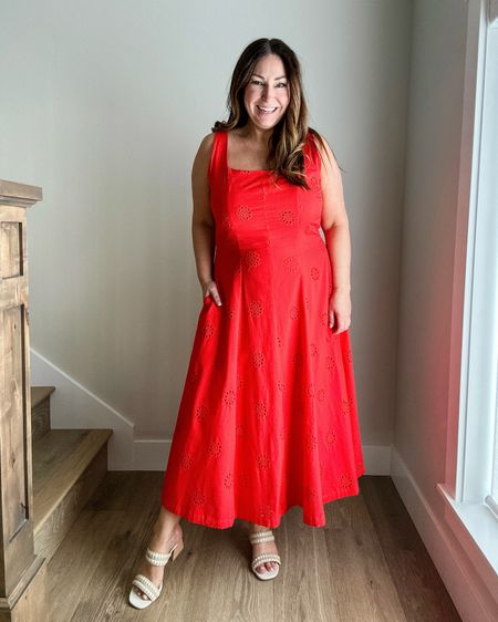 Graduation Dres for Mom from @walmart tts, wearing large. 

This lined fit and flare dress is so comfy because the back is stretchy making it the perfect all day dress! Plus it doesn’t hurt that it’s my college colors ❤️🖤 

#walmartpartner #walmartfashion @walmartfashion 

#LTKFindsUnder50 #LTKSeasonal #LTKMidsize