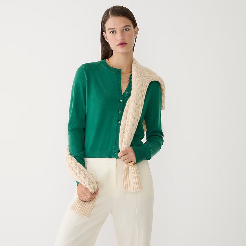 Classic merino wool cardigan sweater | J.Crew US