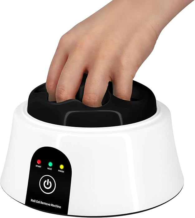 Electric Nail Soaking Bowl, Soak off Bowl for Gel Nail Polish, Acrylic Nails, Dip Powder Removal,... | Amazon (US)
