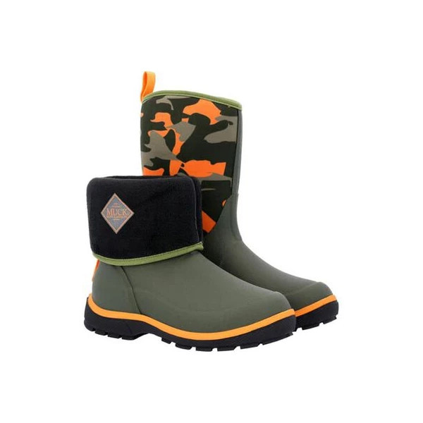 Kids' Muck Element Boots Big 4 Moss/Camo Print | Scheels