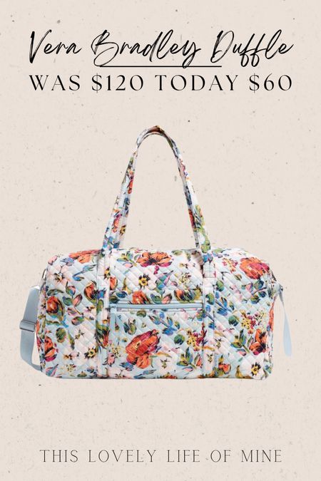 Vera Bradley duffle on sale! Overnight bag so many prints!

#LTKCyberWeek #LTKGiftGuide #LTKsalealert