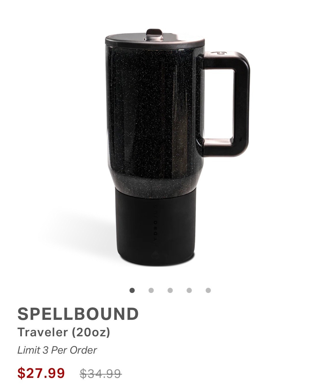 HydroJug traveler
They come in several sizes and several colors 

#LTKCyberWeek #LTKSaleAlert #LTKGiftGuide