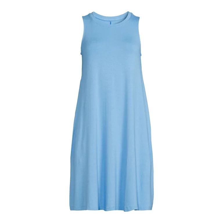 Time and Tru Women's Sleeveless Knit Dress | Walmart (US)