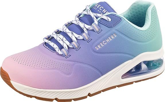 Skechers Women's Uno 2-Color Waves Sneaker | Amazon (US)
