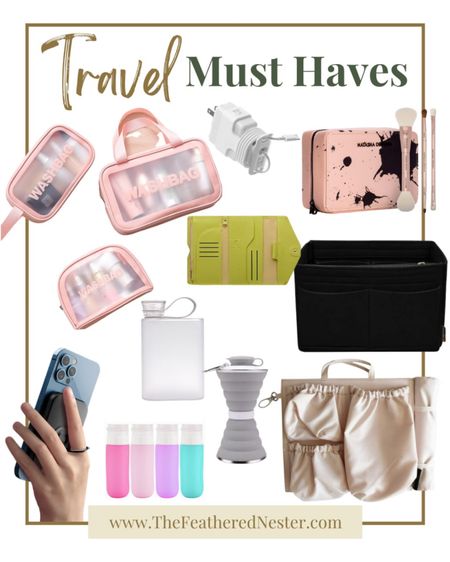 Exploring the world is one of the most amazing experiences, and I always ensure I have the essentials before I go! Here's my list of must-haves when I'm traveling: water bottle, charger winder, bag organizer, travel pouches, wireless charger power bank, travel makeup, plenty of snacks, and a positive attitude! 

travel accessories, travel essentials, what to pack, traveling necessities, travel must haves

#LTKtravel #LTKFind #LTKitbag