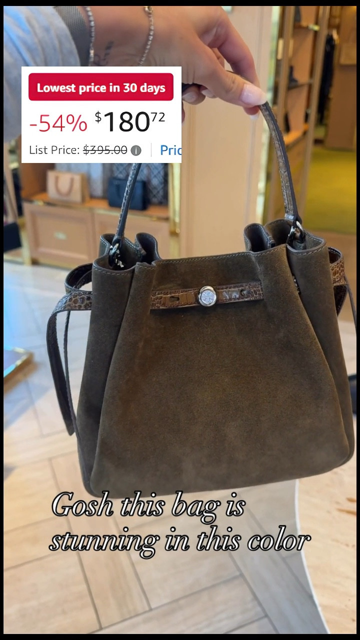 AMAZON BLACK FRIDAY DEAL
Stunning bag for fall, suede bucket bag, Tory Burch bucket bag 

#LTKCyberWeek #LTKSaleAlert