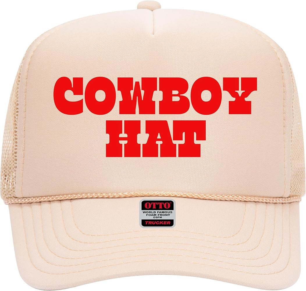 The OG Cowboy Trucker Hat - Trendy Vintage Funny Cute Cowboy Cowgirl Country Designer Camo Tequil... | Amazon (US)