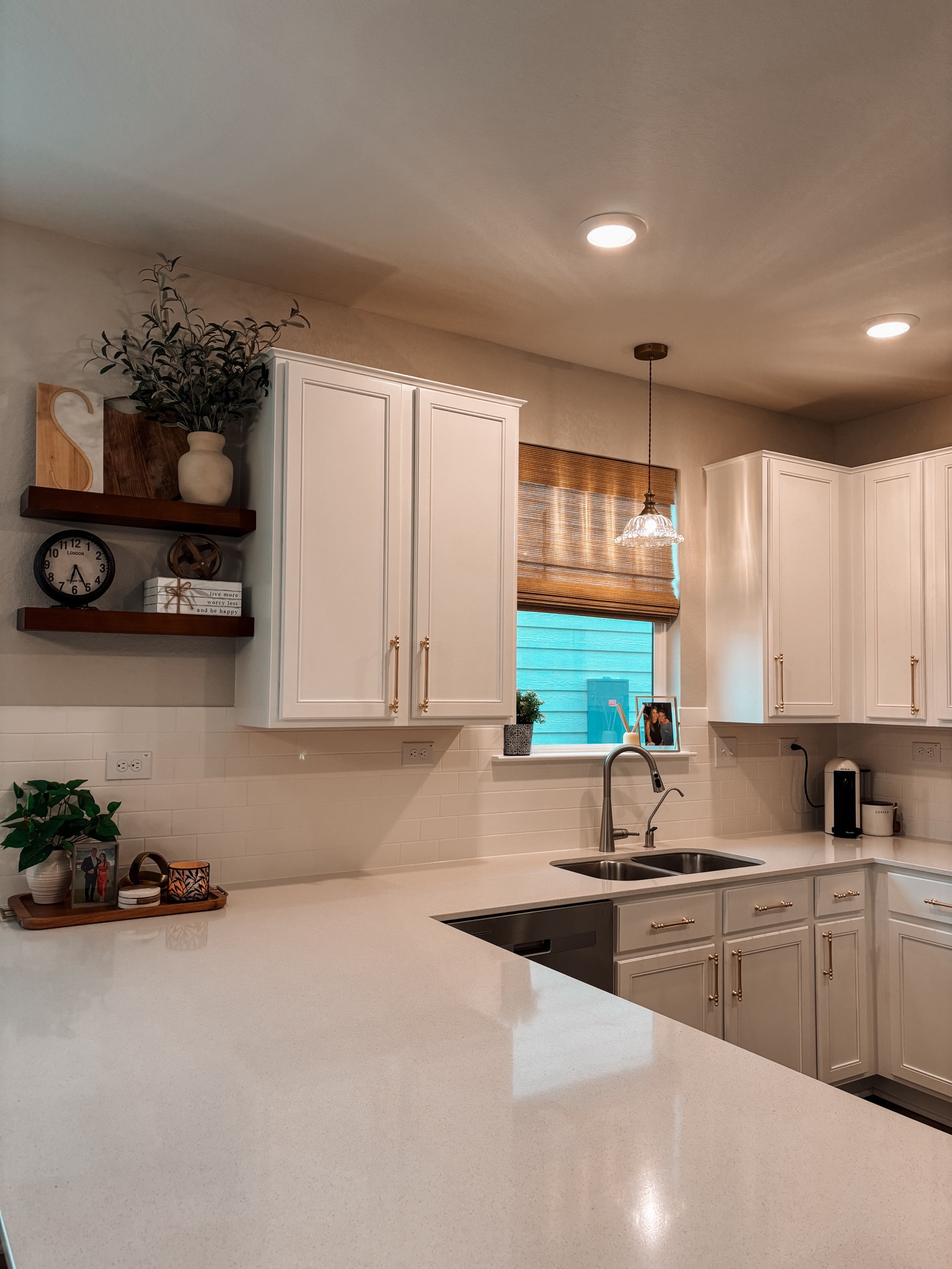 When you turn your builder grade kitchen into the kitchen of your dreams ❤️‍🔥👏🏼 

#LTKFindsUnder100 #LTKSaleAlert #LTKHome