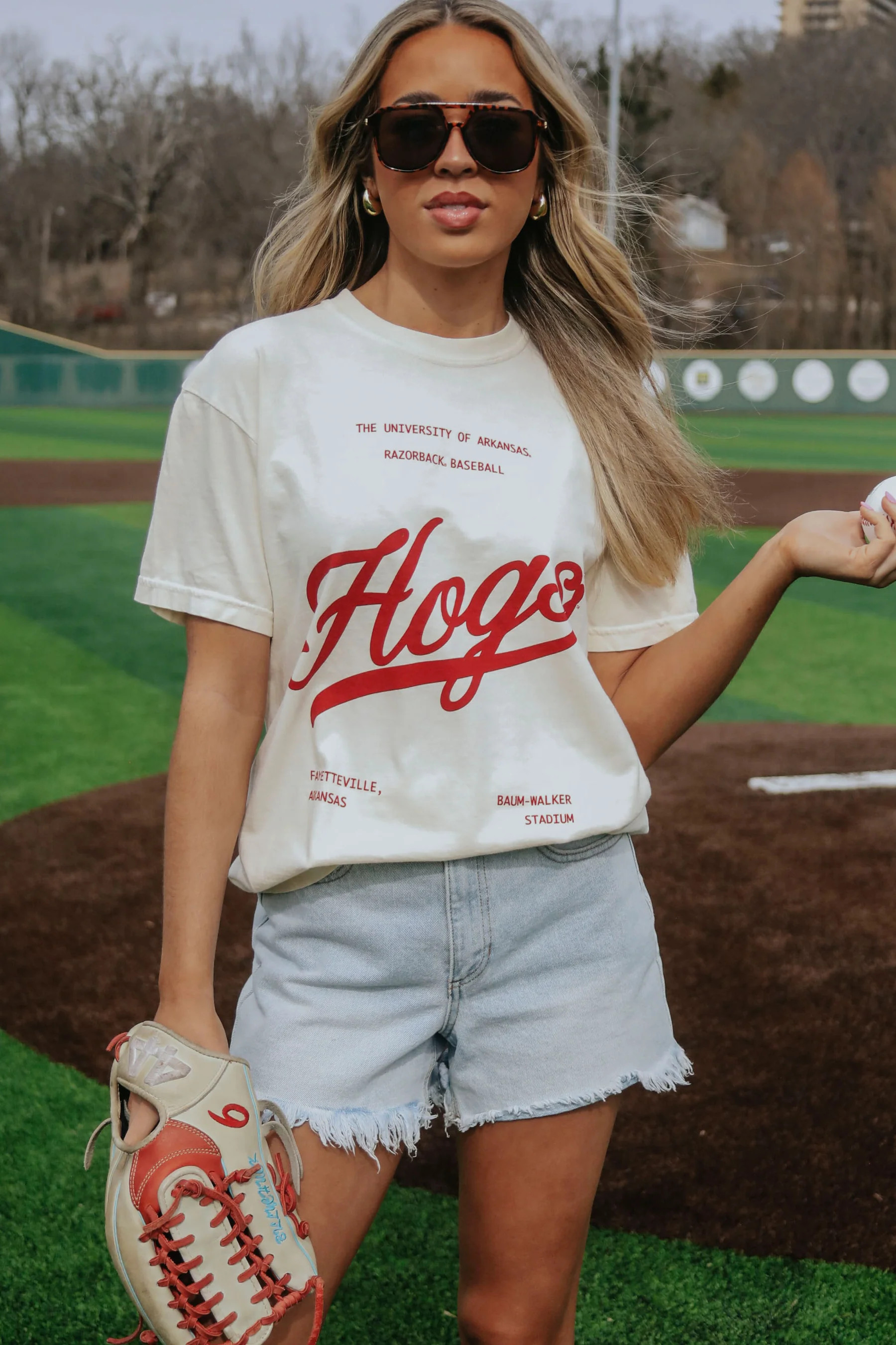 charlie southern: hogs script t shirt | RIFFRAFF