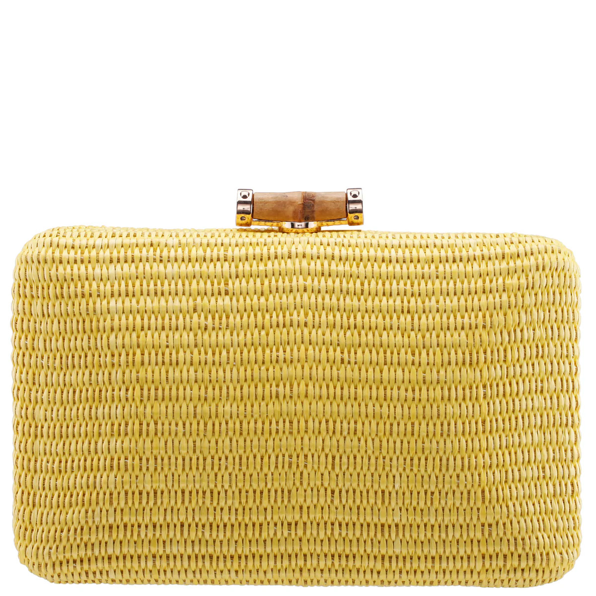 Womens Malia-M Yellow Straw Minaudiere | Nina Shoes | Nina Shoes