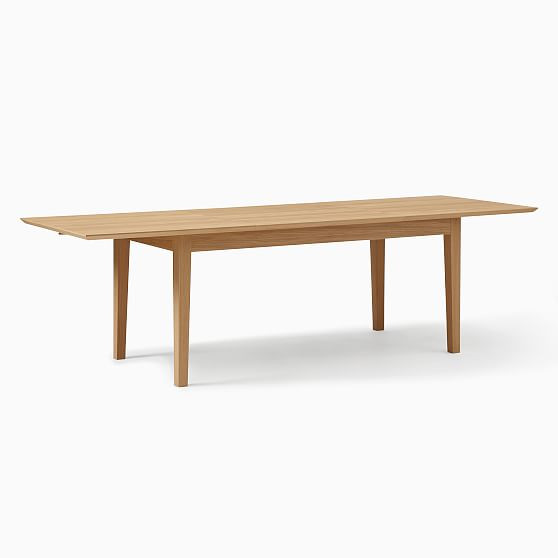 Grazer Expandable Table, Natural Oak | West Elm (US)