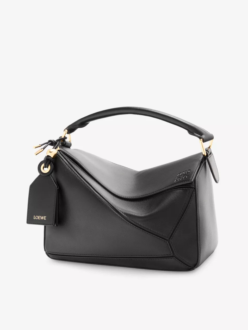 Puzzle Small Leather Top-Handle Bag | Selfridges