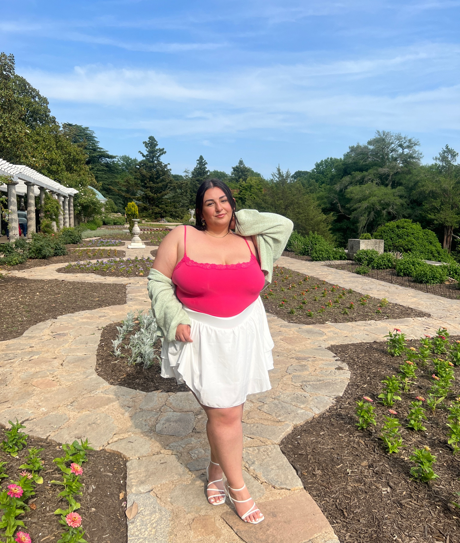 My favorite plus size friendly spring & summer outfit!! The cutest pink bodysuit everrrr ✨💐🫶🏼

#LTKcurves #LTKstyletip #LTKSeasonal