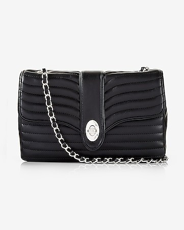 Quilted Convertible Shoulder Bag | Express