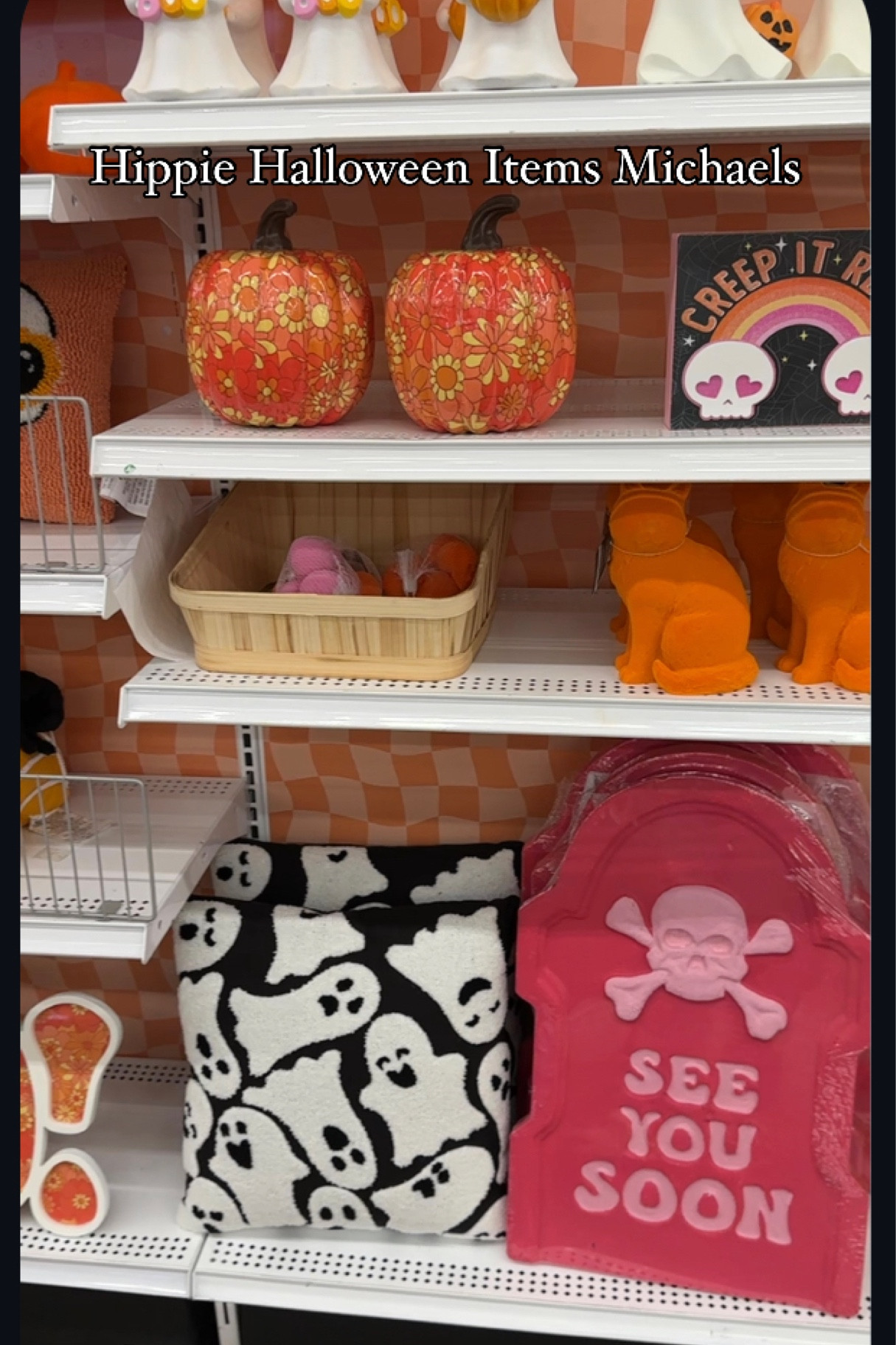 Happy Halloween items at Michael’s hi