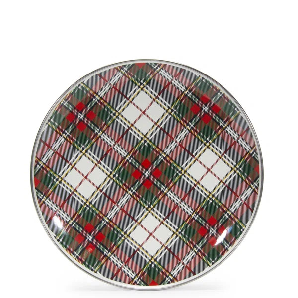Highland Plaid 11" Dinner Plate (Set of 4) | Wayfair North America