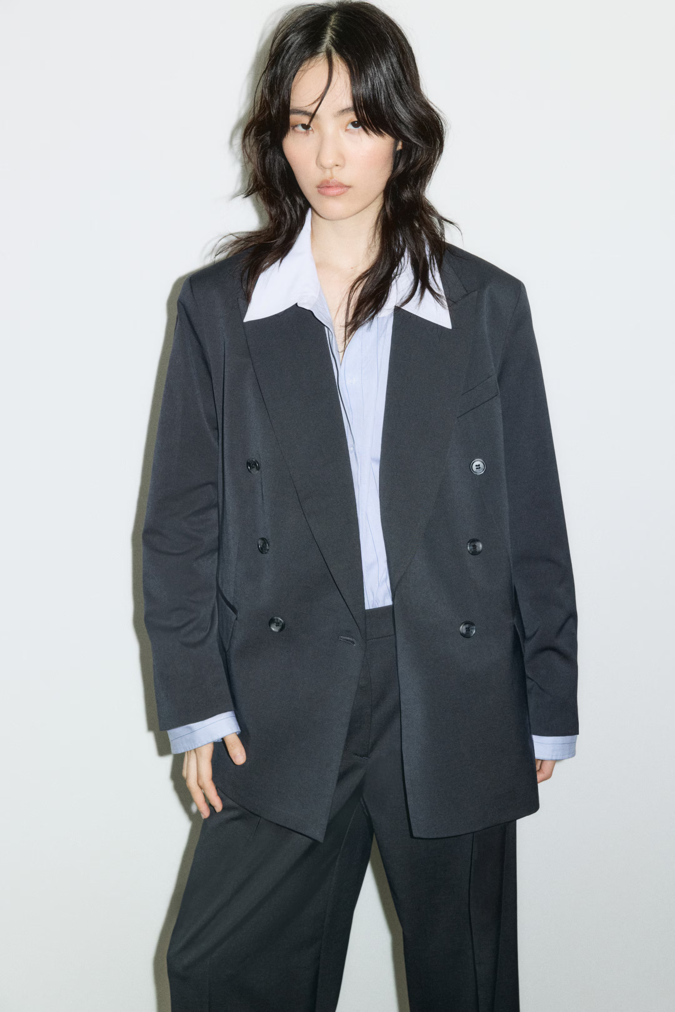 Oversized Twill Blazer | H&M (US + CA)