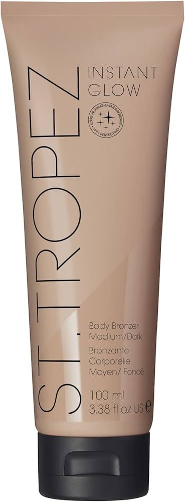 St.Tropez Instant Glow Face & Body Bronzer Makeup, Smudge-Proof Body Makeup, Vegan, Natural & Cru... | Amazon (US)