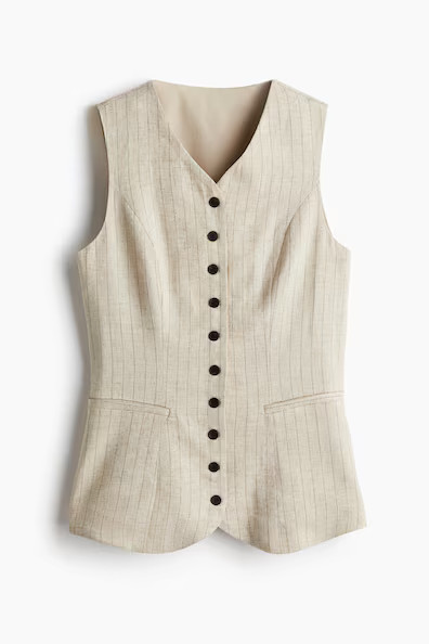 H & M - Suit Vest - Beige | H&M (US + CA)