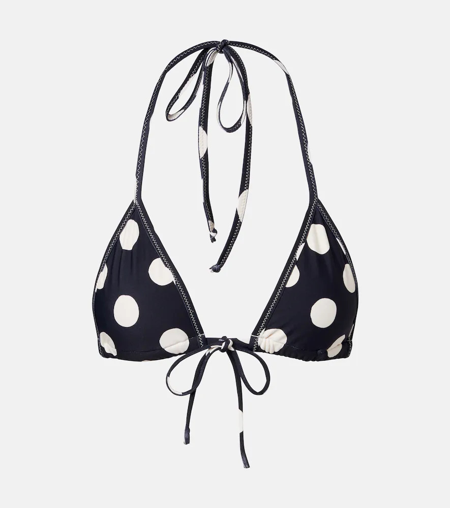 Montce Emma polka-dot bikini top | Mytheresa (US/CA)