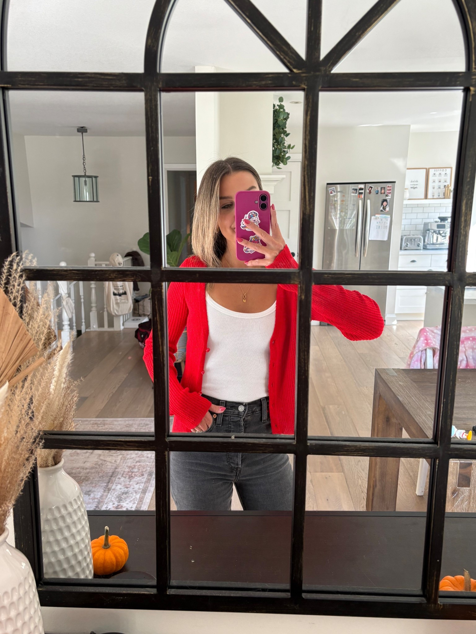 Pop of colour to keep the gloomies away ❤️ 

#LTKstyletip #LTKfall #LTKcanada