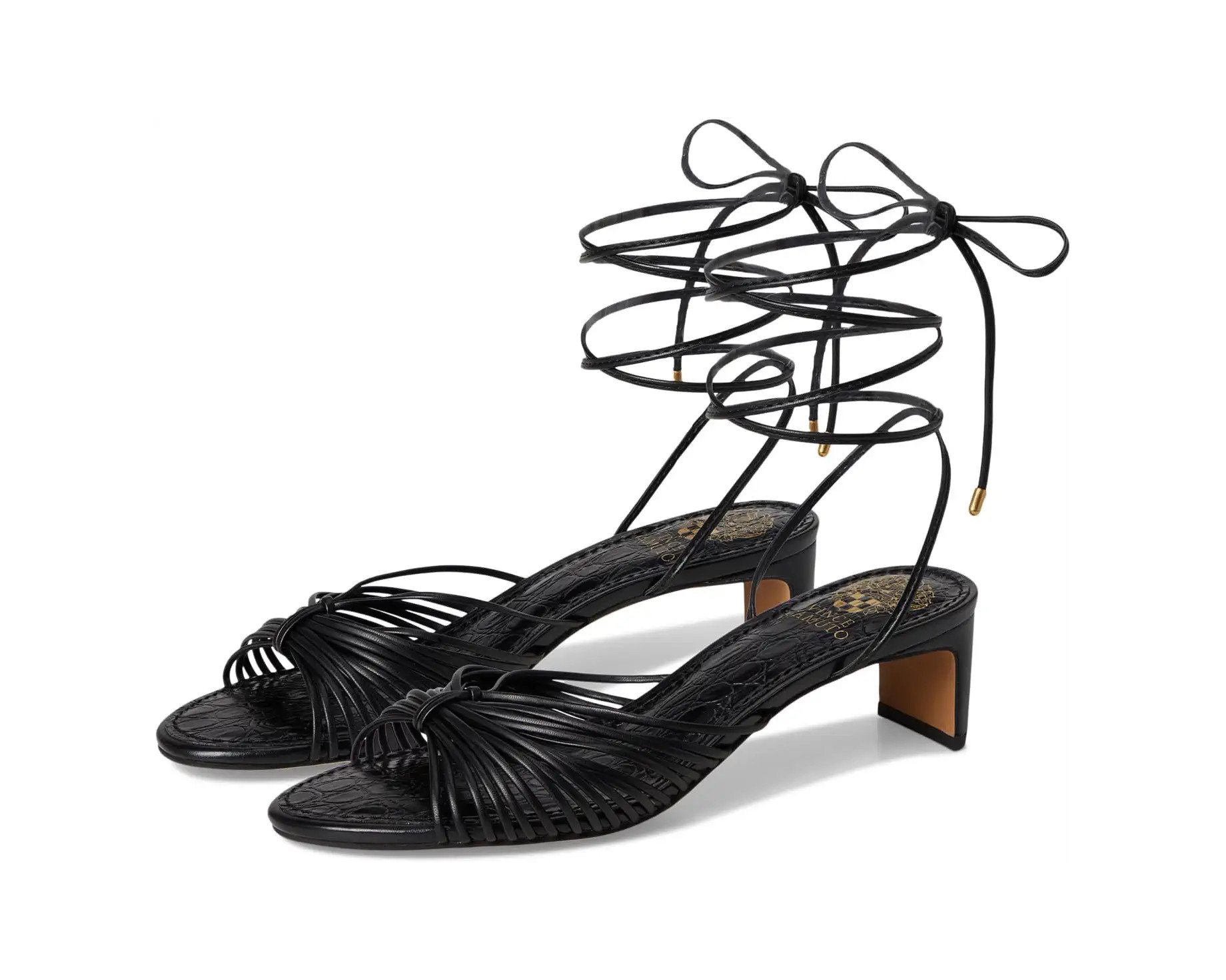 Lory Ankle Wrap Kitten Heel Sandals | Zappos