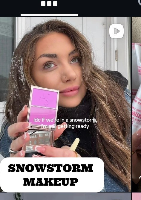 yes i did my makeup in a blizzard. 

#LTKdayinmylife #LTKSeasonal #LTKBeauty
