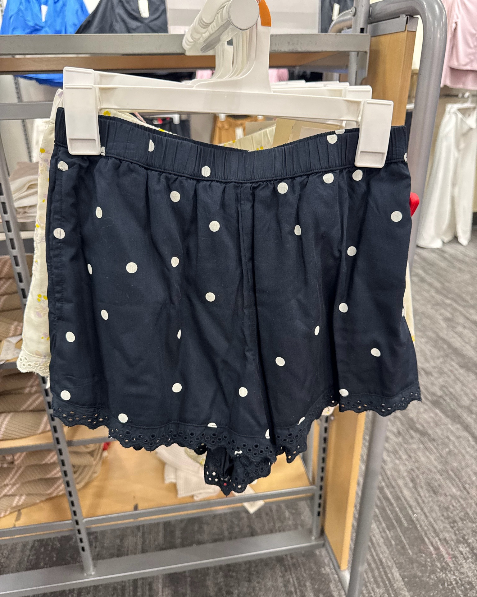 Happy Wednesday!☺️ I’m sharing one of my top selling items!!🤩 Equally just about in each print, some with matching top and some just shorts or the top by itself!😄 Which one would you wear?🤔 
Polka dots & floral prints are two that I love to wear, but with floral prints I’m picky about and don’t like all of them! Subtle florals are my favorites along with floral patterns on black for a pop of color looks so pretty!!🤩 This floral print is one with the pop of bright yellow and lavender flowers that are so pretty in a simple way in a watercolor style that I would wear!!😍 These have the cutest scalloped lace trim on the hem and have pockets!!🥰 They have an adjustable waist band for a tailored fit! If you love a matching set, there’s matching tops to go with them!😊 

#targetshorts #springshorts #summershorts #vacationoutfit #targetfinds

#LTKMothersDay #LTKTravel #LTKSaleAlert