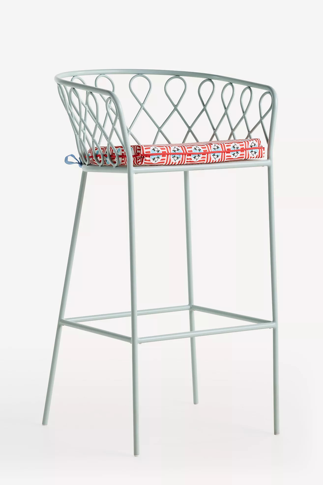 Lillie Indoor/Outdoor Bar Stool | Anthropologie (US)