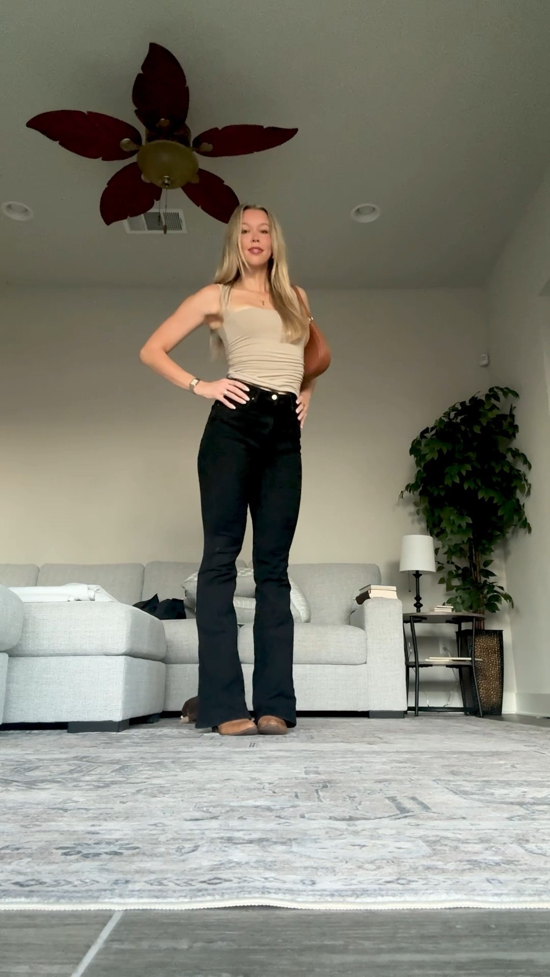 Little dinner outfit in Austin🤠 jeans are tall girl friendly!! #tallgirl #dinneroutfit

#LTKTall #LTKFindsUnder100 #LTKFindsUnder50
