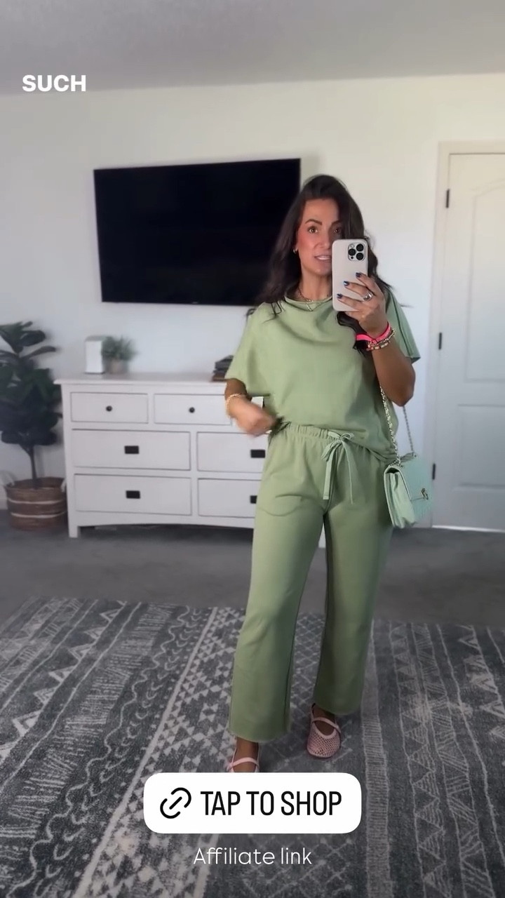 The cutest elevated set that’s way comfy and comes in multiple color options! On sale during the spring sale! 

#LTKTravel #LTKootd #LTKSaleAlert