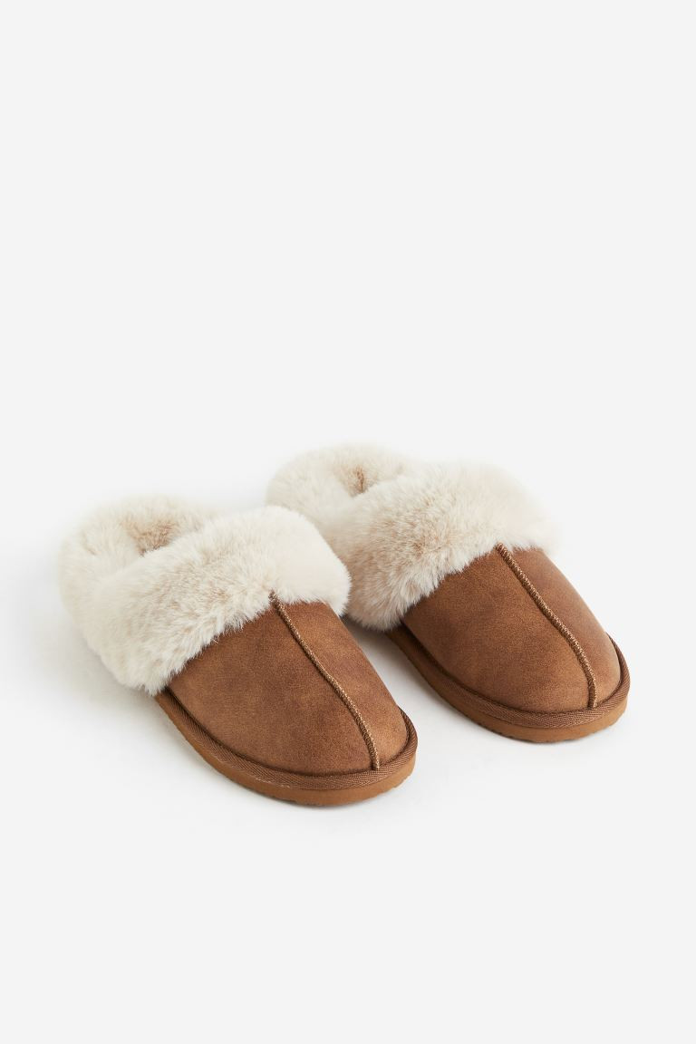 Warm-lined Slippers | H&M (US + CA)