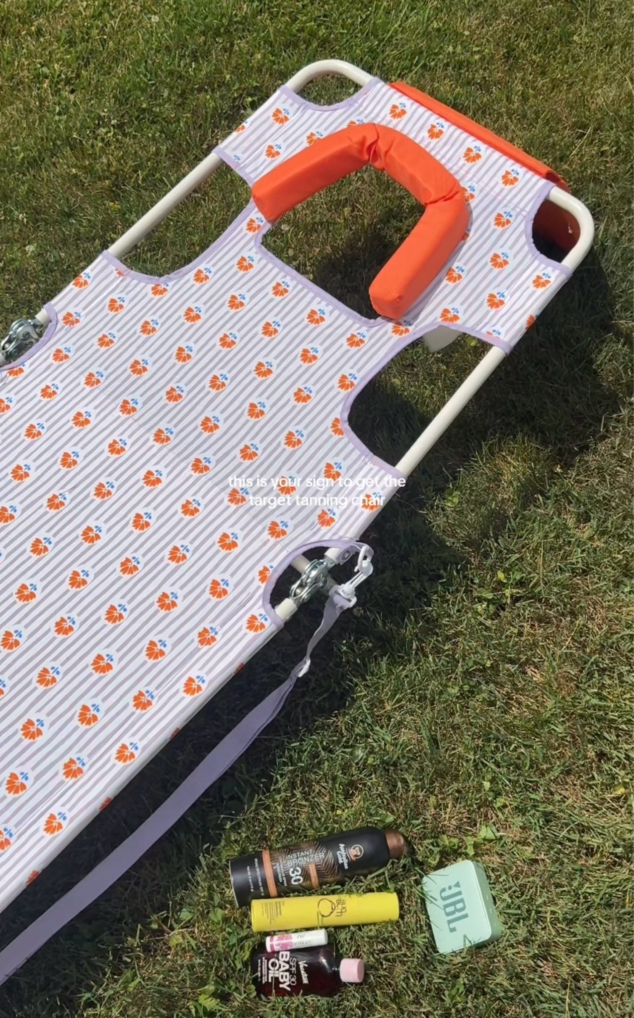 tanning chair🌞