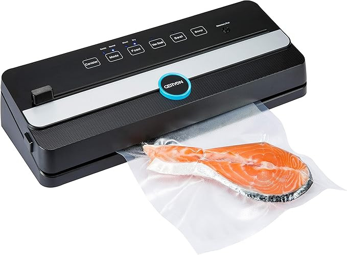 GERYON Vacuum Sealer, Automatic Food Sealer Machine for Food Savers w/Built-in Cutter|Starter Kit... | Amazon (US)