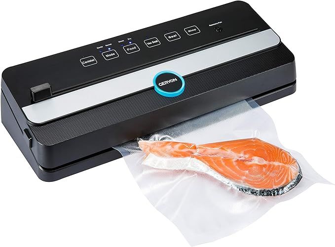 GERYON Vacuum Sealer, Automatic Food Sealer Machine for Food Savers w/Built-in Cutter|Starter Kit... | Amazon (US)