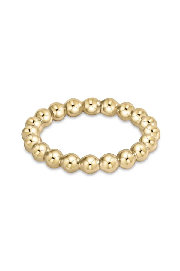 enewton Size 8 Classic Gold 3mm Bead Ring | The Willow Tree